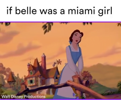 if belle was a miami girl mitu